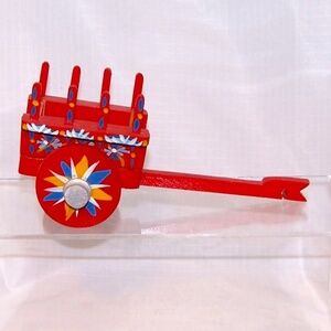Miniature Costa Rican oxcart, or "carreta"